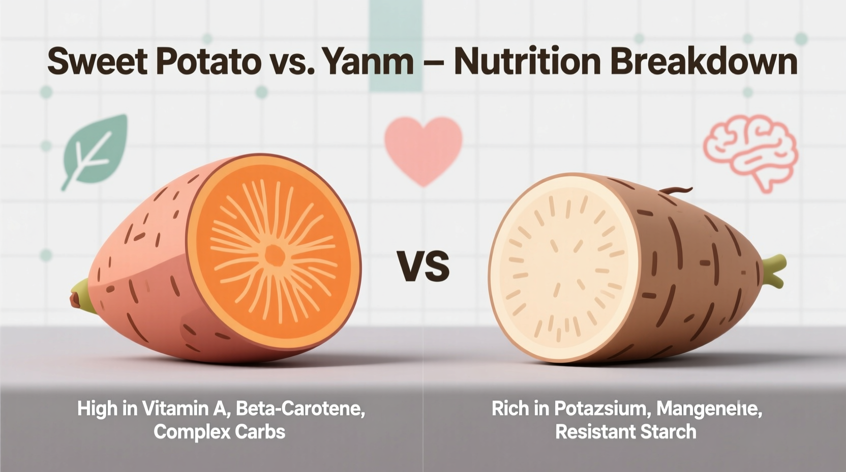 Sweet Potato vs Yam Nutrition: Clear Differences Revealed