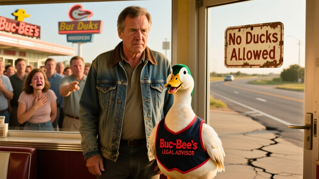 Man and His Service Duck Banned From Buc-ee's for Life and People Are Crying Foul