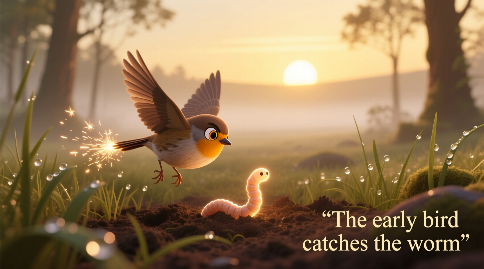 what does the early bird catches the worm mean