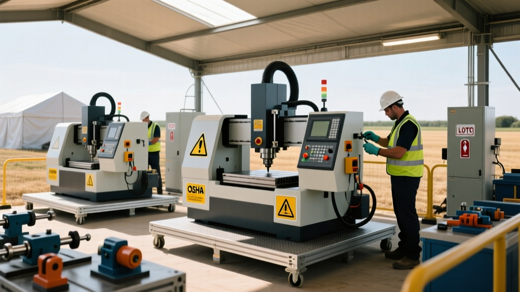 Portable CNC Machine Factory Setup: Field Work Safety Standards
