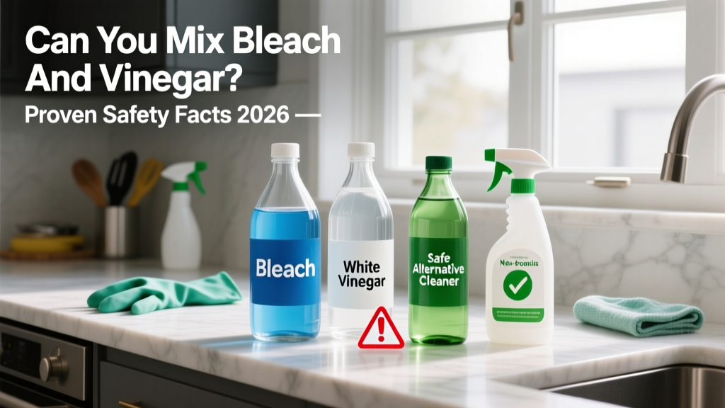 Can You Mix Bleach And Vinegar? Proven Safety Facts 2026