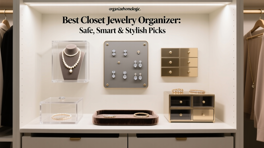 Best Closet Jewelry Organizer: Safe, Smart & Stylish Picks