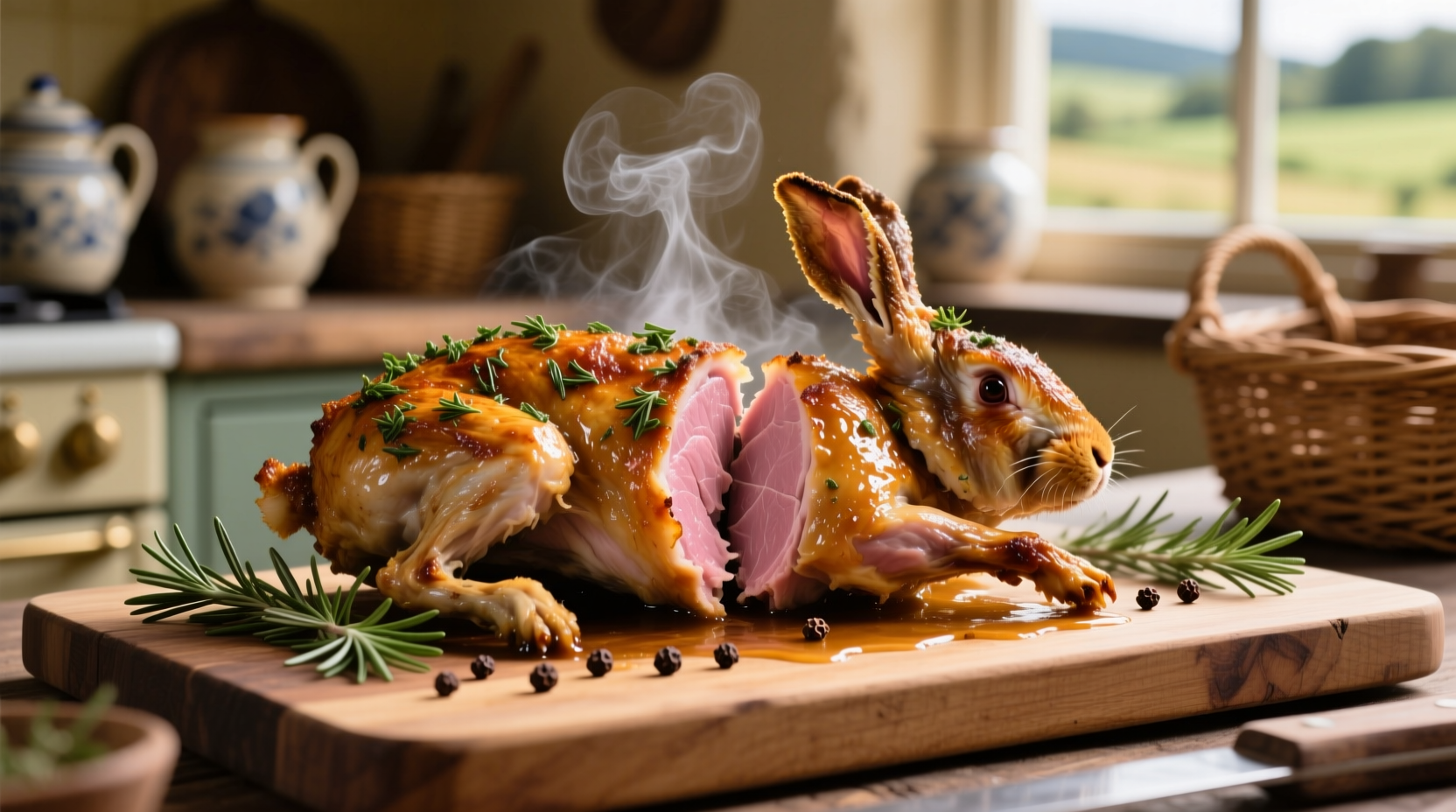 what does rabbit taste like