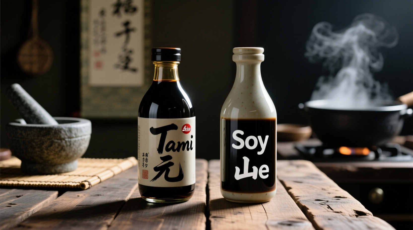 tamari versus soy sauce