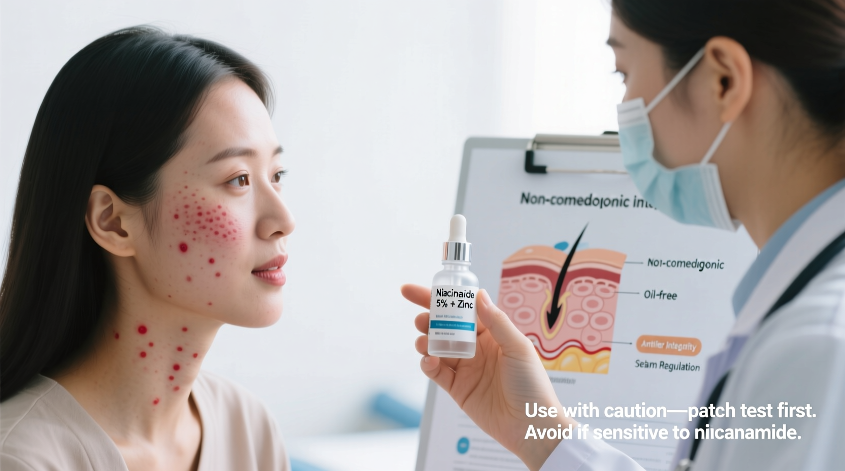 can you use facial serum with acne and not make breakouts worse