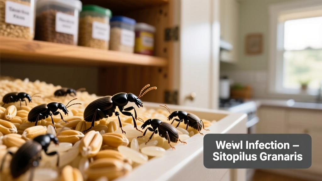 Weevils in Grain: Identifying the Pest in Your Pantry