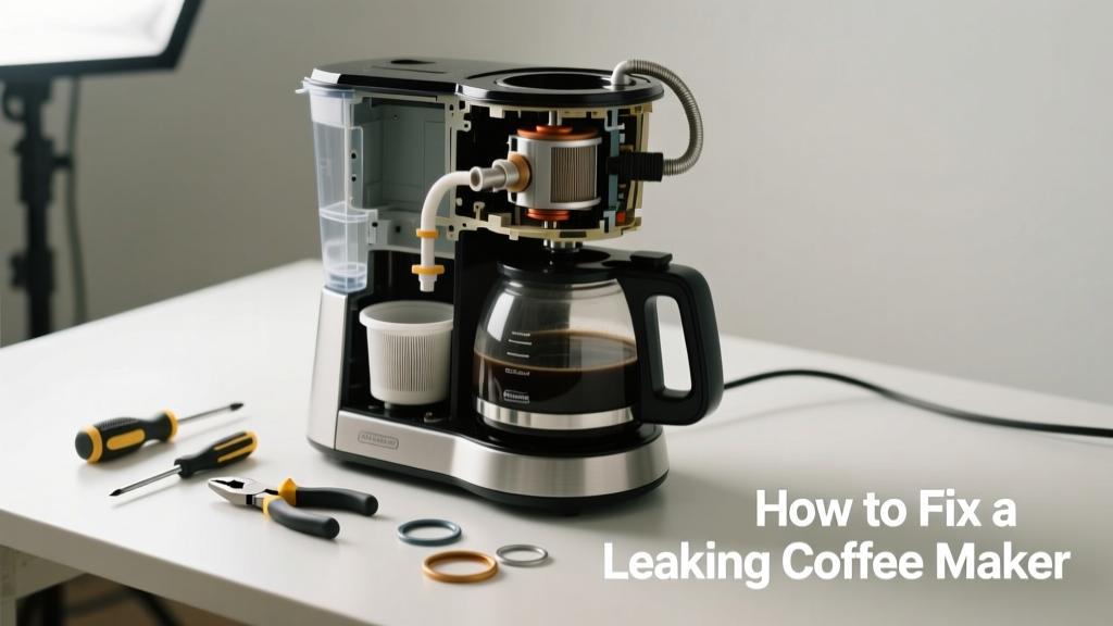 How to Fix a Leaking Coffee Maker at Home