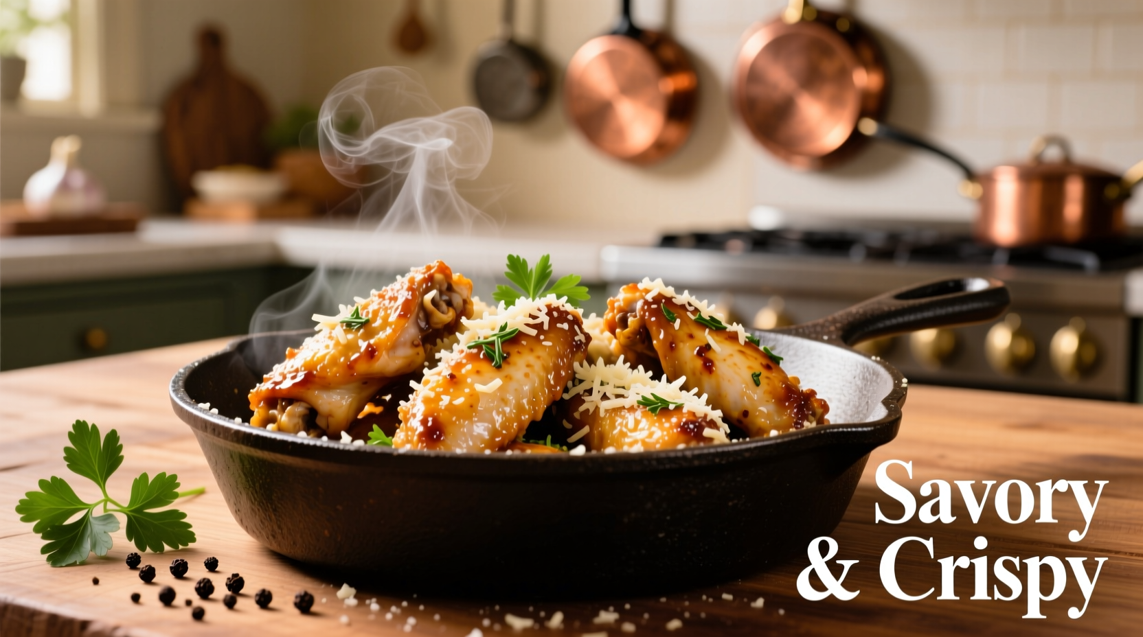 Perfect Garlic Parmesan Chicken Wings Recipe: Crispy & Flavorful