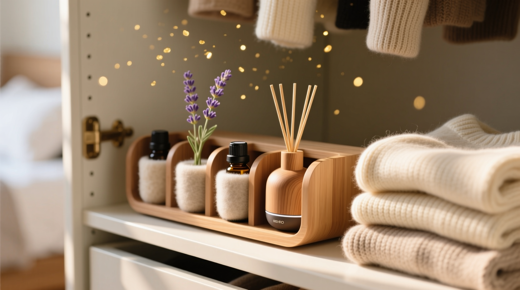 closet organization tips aromatherapy wool safety