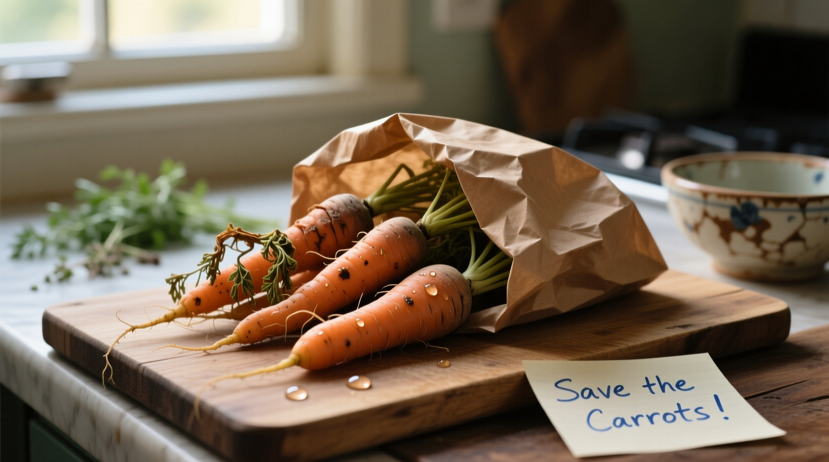 why you should save those mushy carrots from your stock