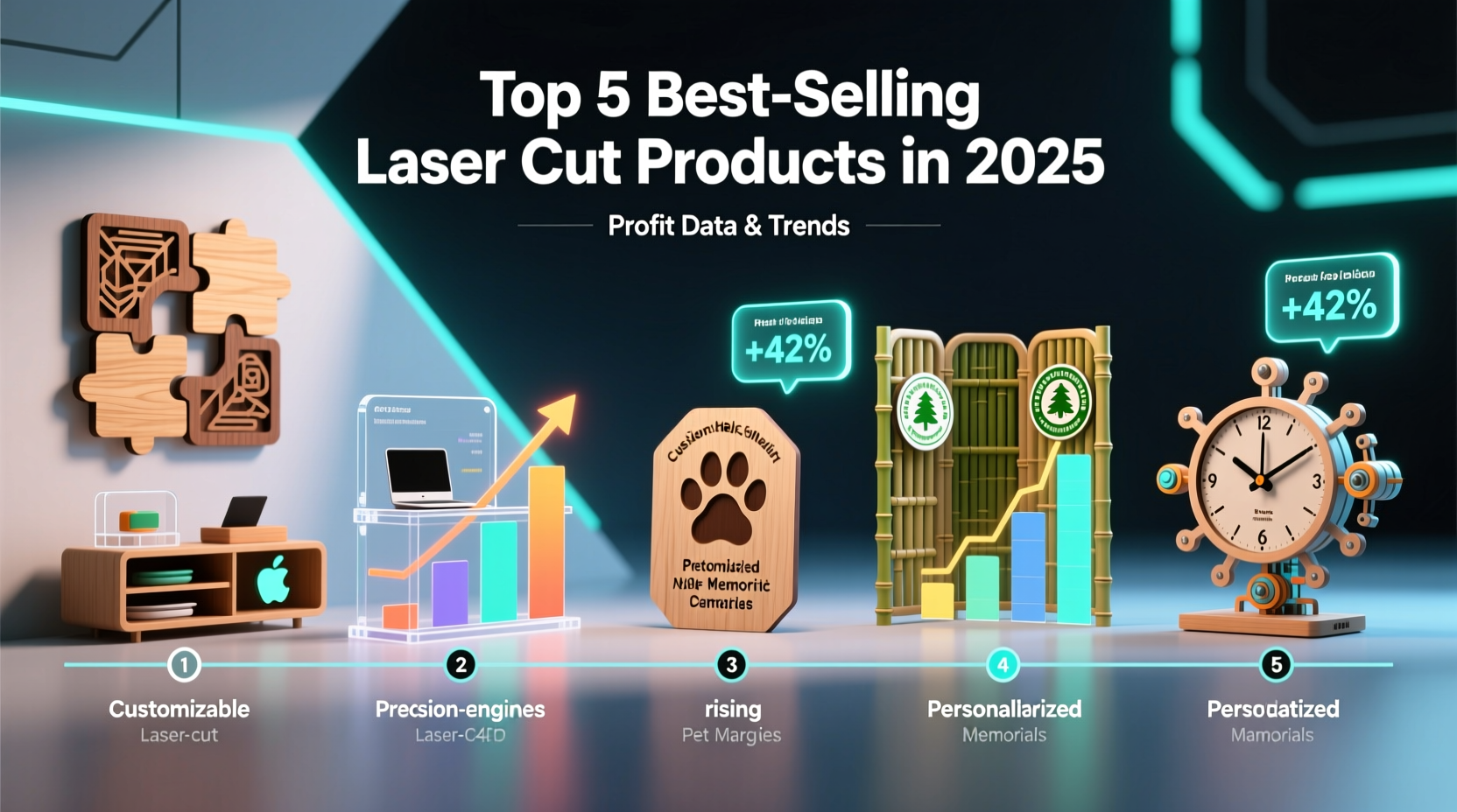 best selling laser cut products