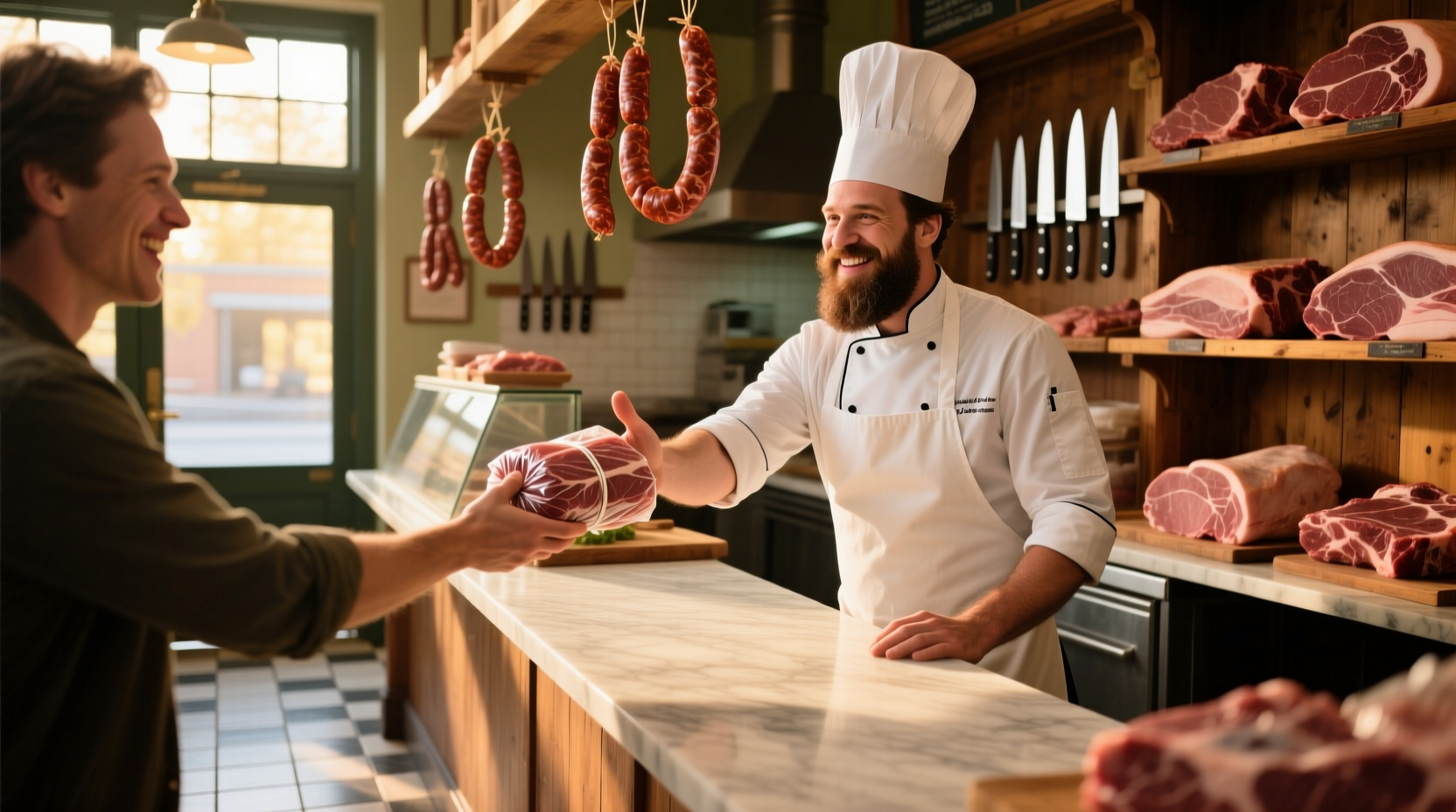 get free food prep help from your butcher by simply ask