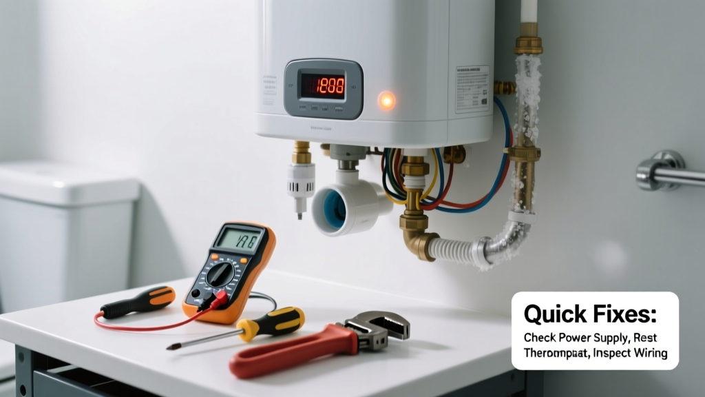 Pool Heater Not Heating in Bathroom: Quick Fixes