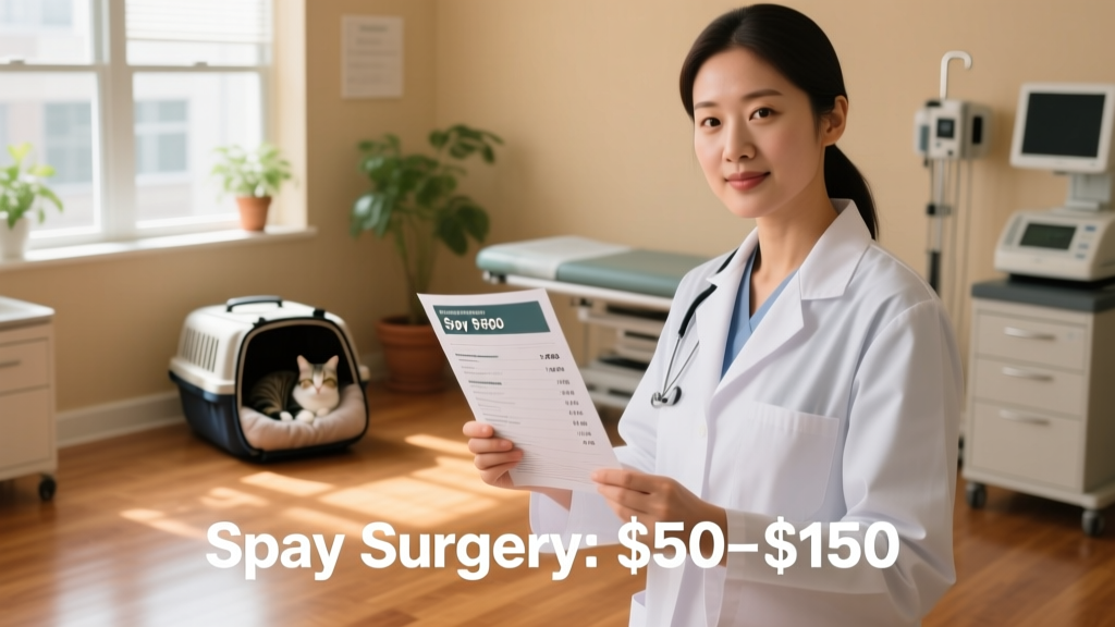 How much does it cost to spay a cat?