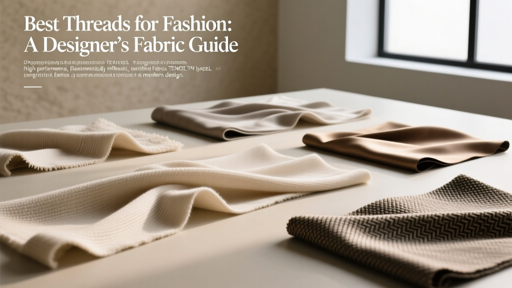 Best Threads for Fashion: A Designer’s Fabric Guide