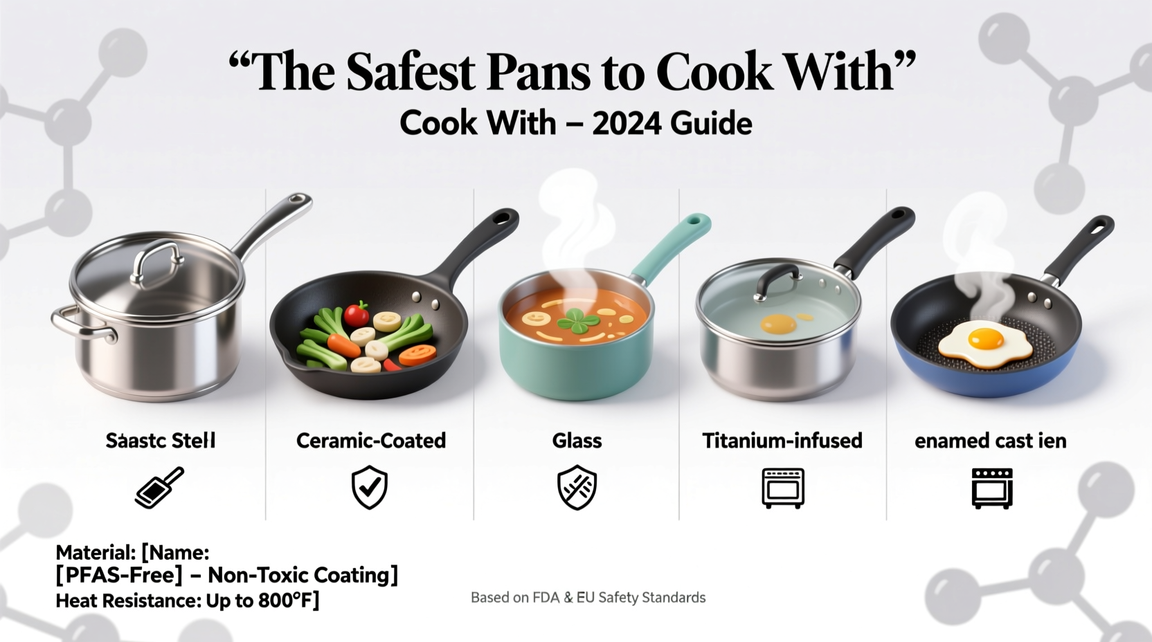 Safest Cookware Materials: Cast Iron, Stainless Steel & Ceramic