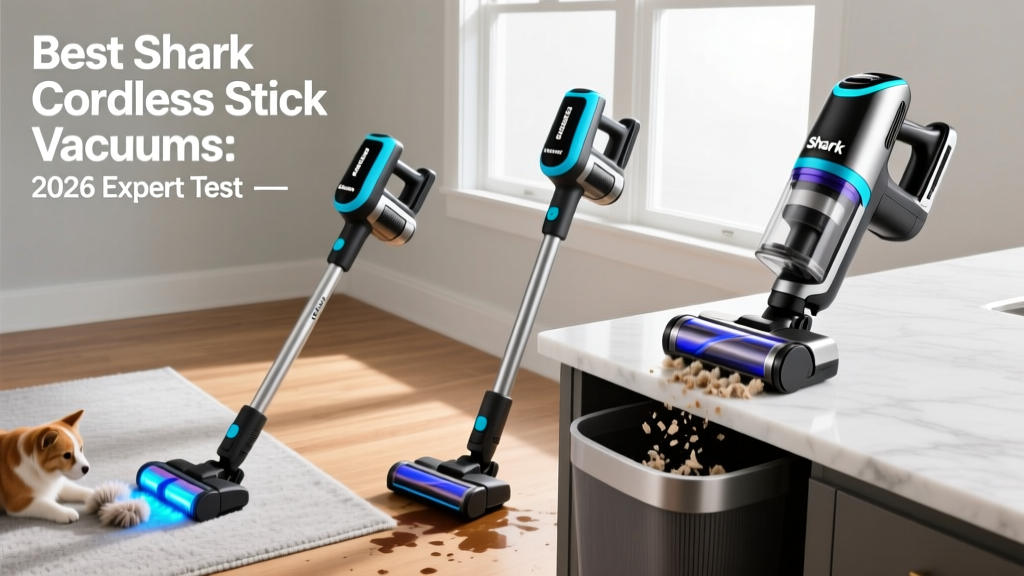 Best Shark Cordless Stick Vacuums: 2026 Expert Test