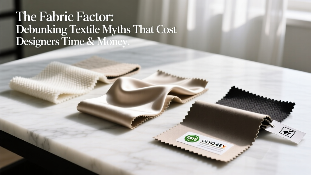The Fabric Factor: Debunking Textile Myths That Cost Designers Time & Money