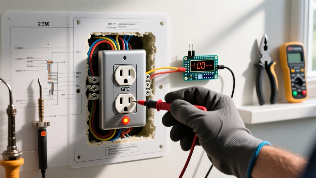 How to Inspect and Test a 210 Electrical Outlet for NEC Compliance