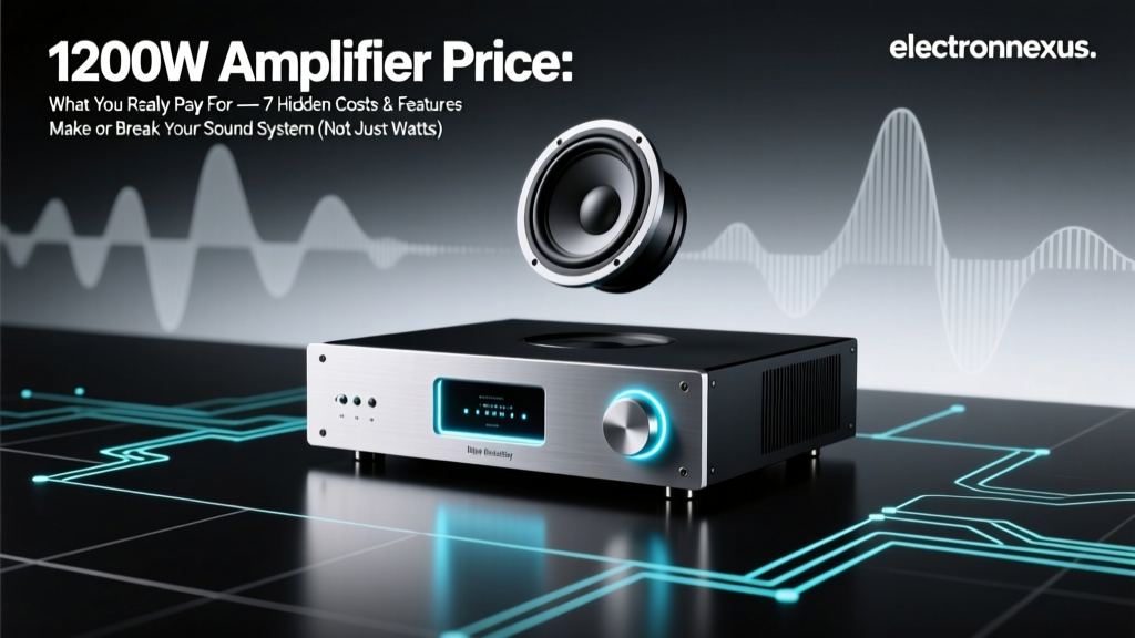 1200W Amplifier Price: What You Really Pay For — 7 Hidden Costs & Features That Make or Break Your Sound System (Not Just Watts)