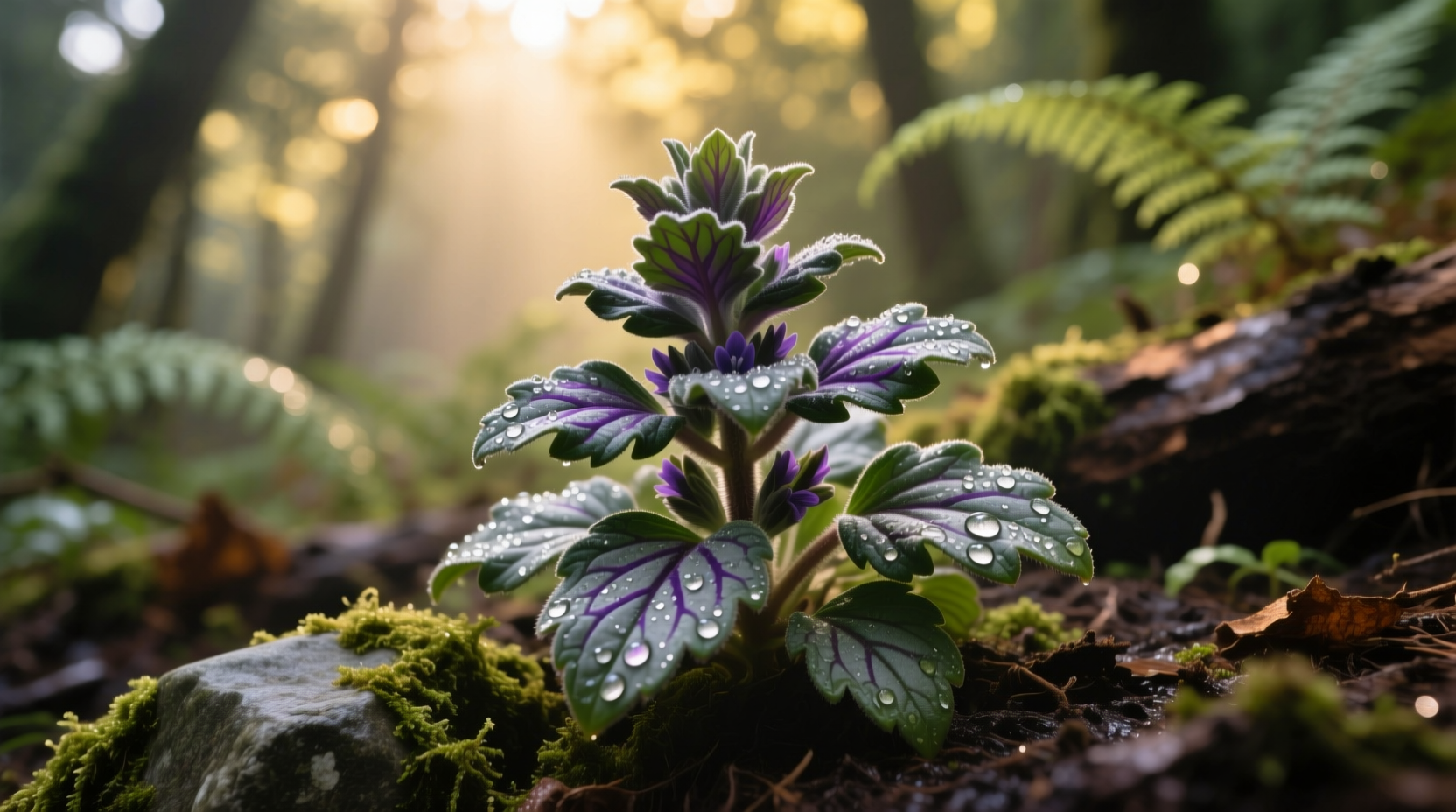 variegated ajuga plant
