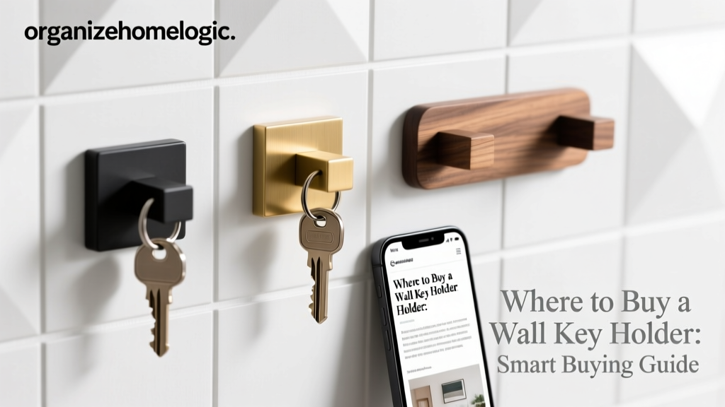 Where to Buy a Wall Key Holder: Smart Buying Guide