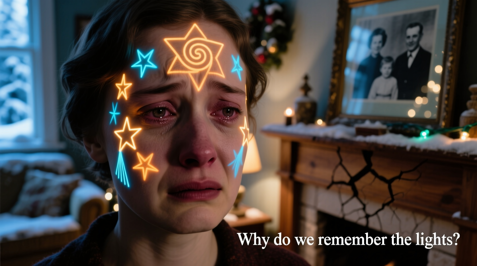 why do some people experience nostalgia from specific christmas light patterns