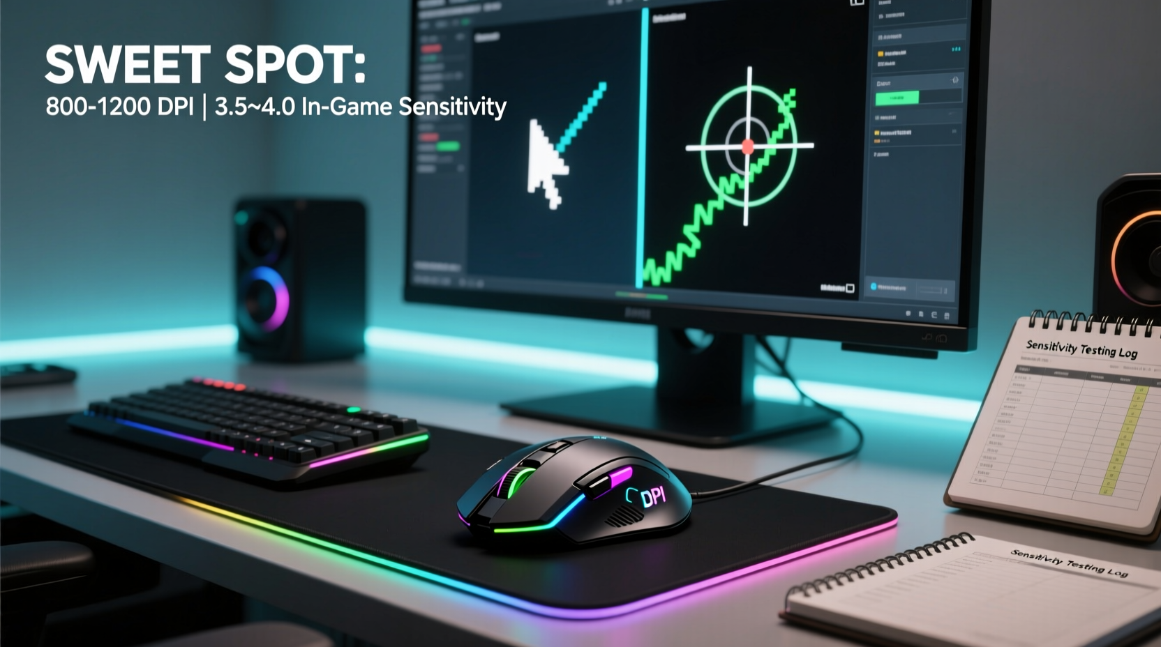 gaming mouse sensitivity settings how to find the sweet spot for accuracy