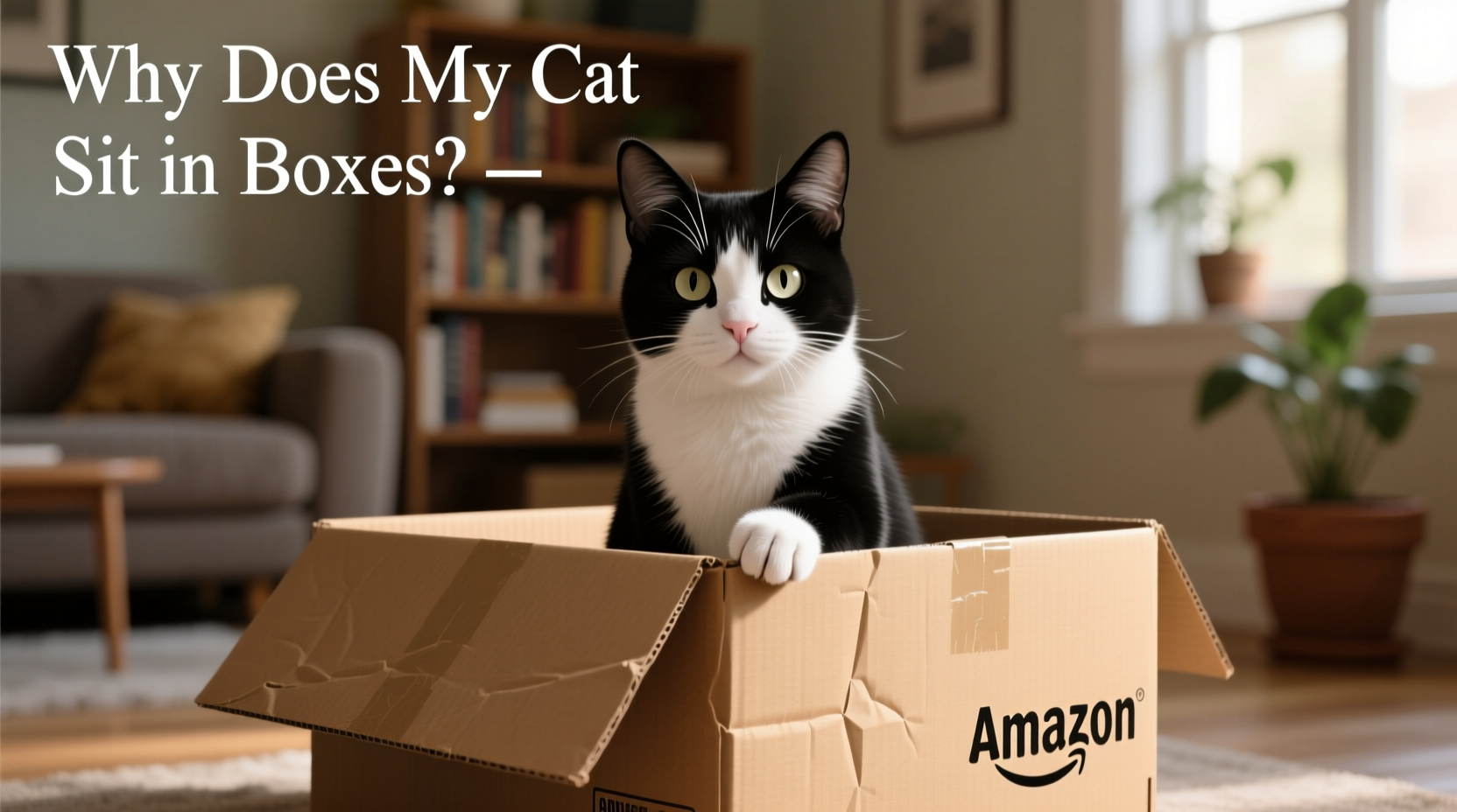 why does my cat sit in boxes understanding feline instincts