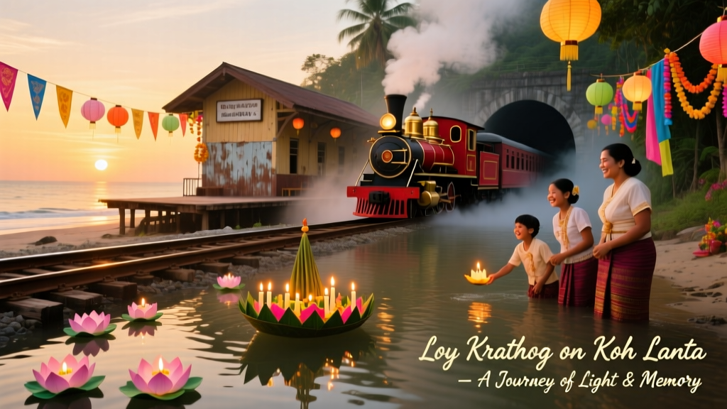 Celebrating Loy Krathong in Koh Lanta: Tradition, Tides, and Tranquil Waters