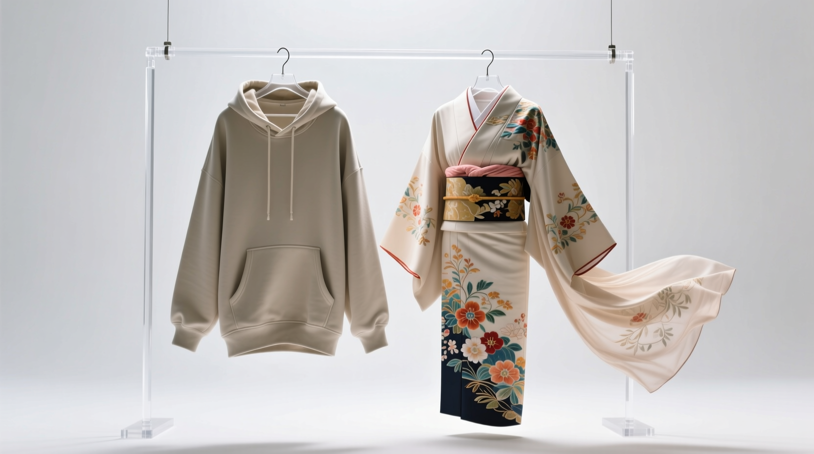 closet organization tips for embroidered hoodies kimonos
