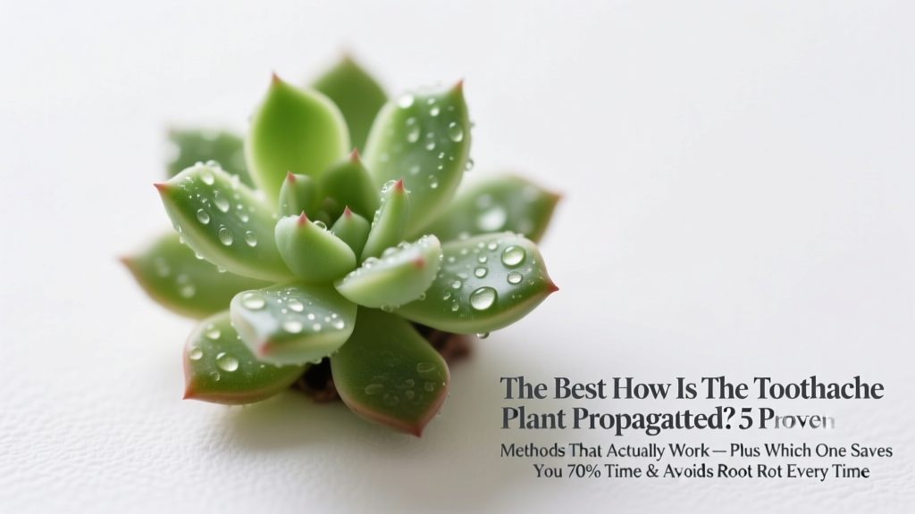 Toothache Plant Propagation: 5 Proven Methods (2026)