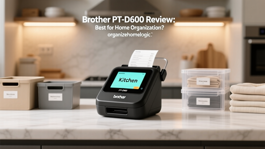 Brother PT-D600 Review: Best for Home Organization?