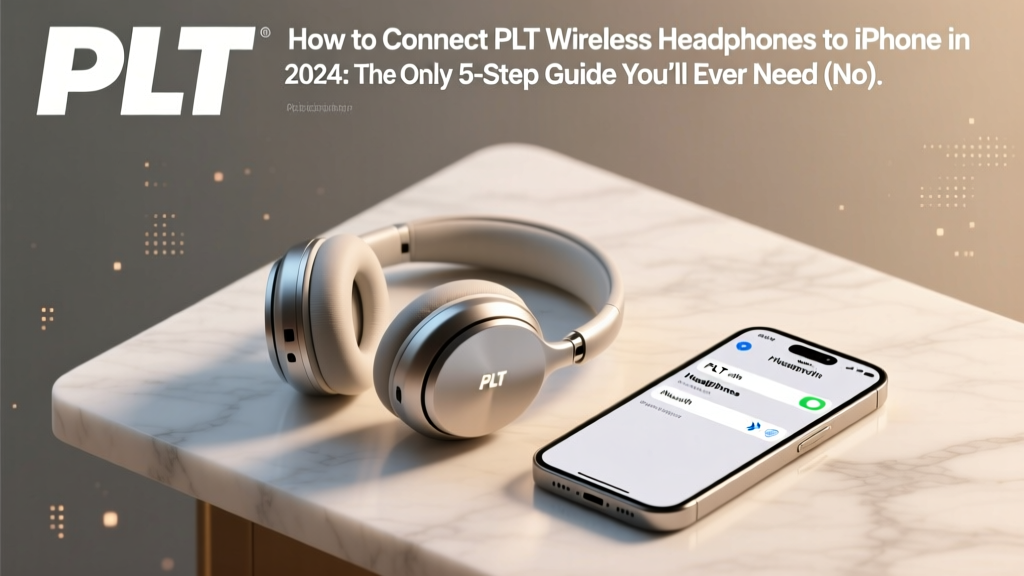 PLT Wireless Headphones Not Connecting to iPhone (2026)