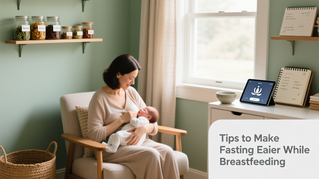 Practical, Evidence-Based Tips to Make Fasting Easier While Breastfeeding