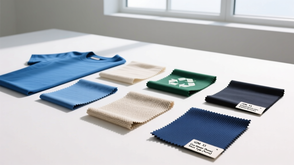 Blue T-Shirt Fabric Guide: Types, Specs & Sourcing Tips