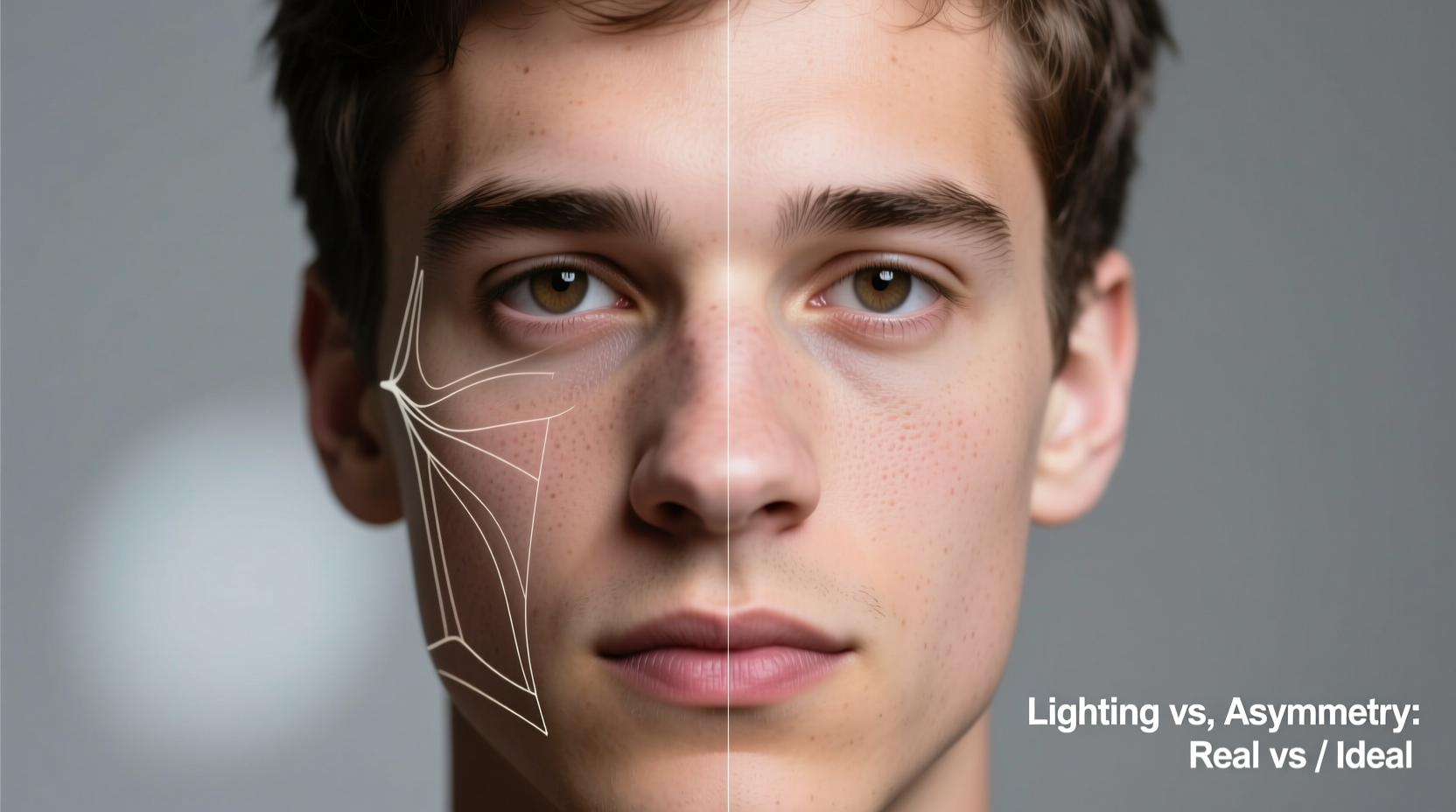 Why Does My Face Look Uneven In Photos Lighting Vs Asymmetry Facts