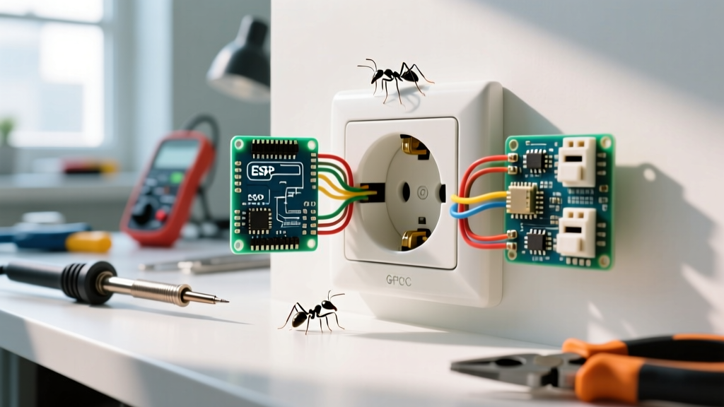 Ants Electrical Outlet Hazards: Safety & NEC Code Fixes