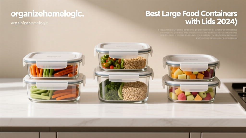 Best Large Food Containers with Lids (2024)
