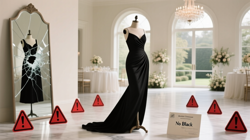 Black Dress for Wedding Guest: 2026 Rules & Red Flags