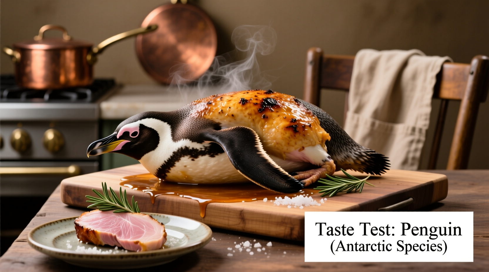 Penguin Taste: Illegal & Unpalatable (Historical Facts)