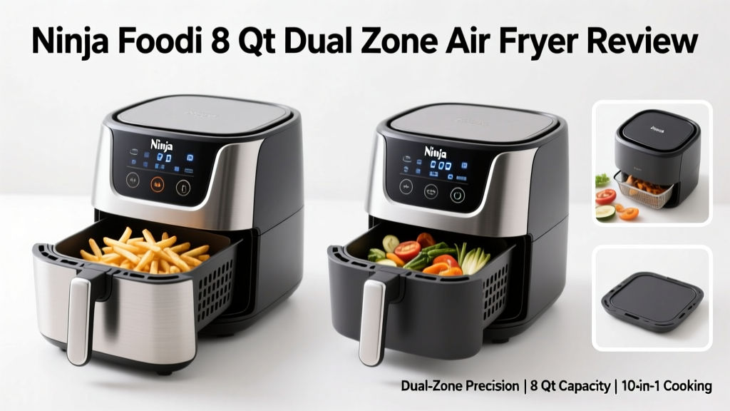 Ninja Foodi 8 Qt Dual Zone Air Fryer Review