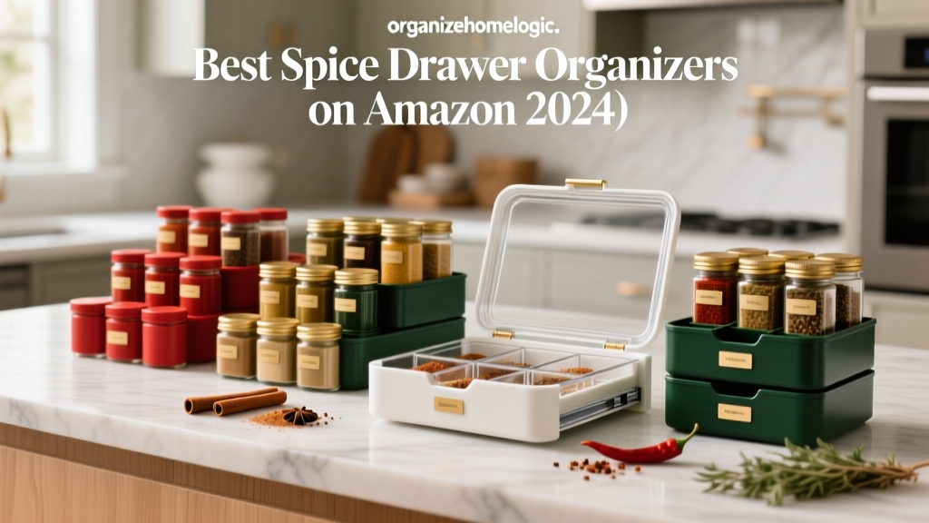 Best Spice Drawer Organizers on Amazon (2024)
