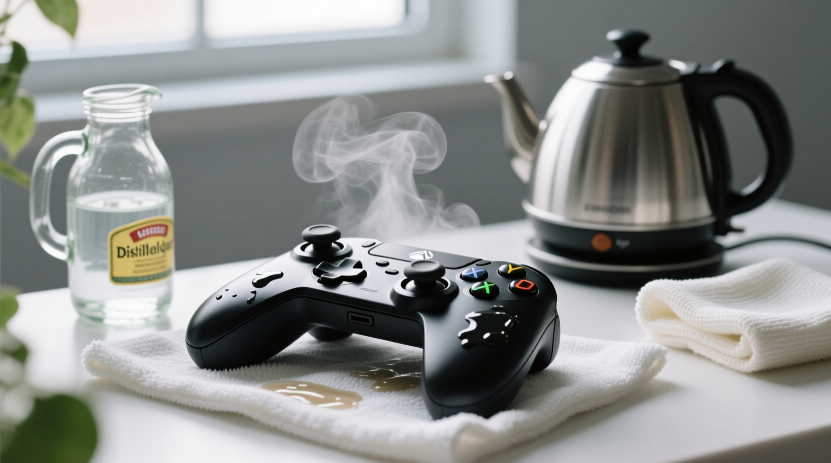 eco friendly cleaning tips disinfect gaming controllers