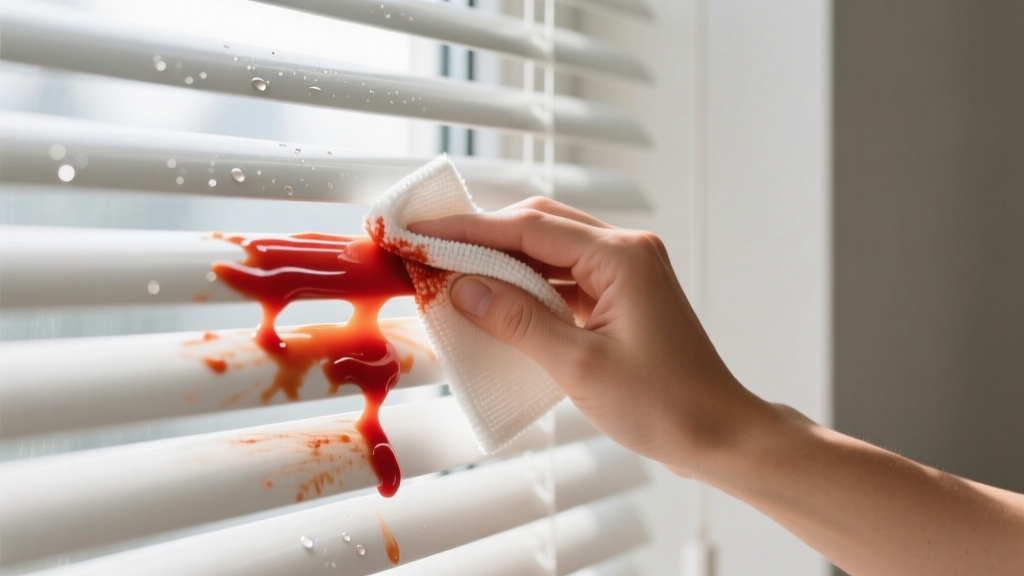 Tested Guide: How to Get Ketchup Out of Blinds Fast