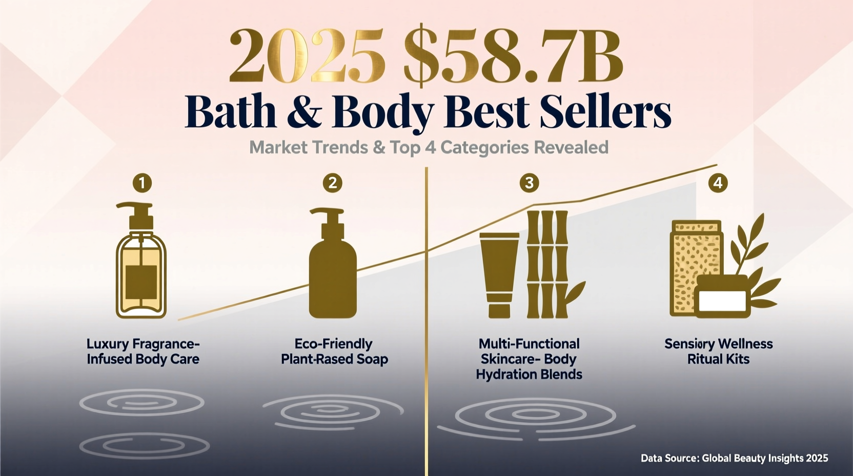 2025 Bath & Body Best Sellers: $58.7B Market Trends & Top 4 Categories Revealed