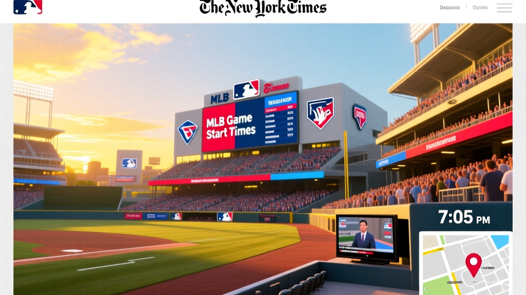 When Does the Baseball Game Start? Times by League & Day