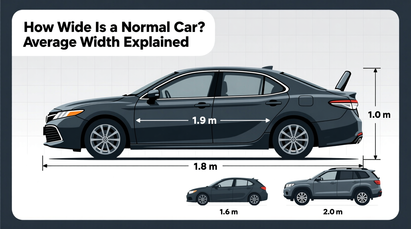 How Wide Is a Normal Car? Average Width Explained
