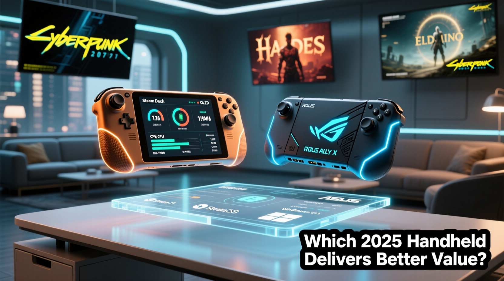 steam deck vs rog ally in 2025 which handheld gaming device delivers better value