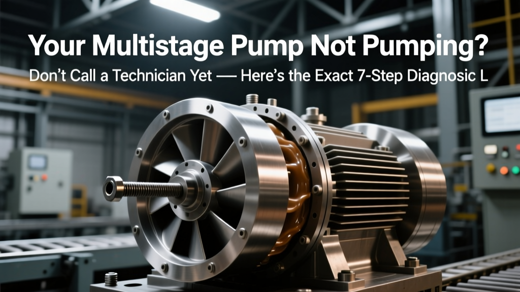 Fix Multistage Pump No-Flow in 90 Min: 7-Step Diagnostic
